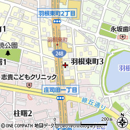 カメラのキタムラ岡崎羽根店周辺の地図
