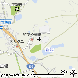 兵庫県三田市加茂884周辺の地図
