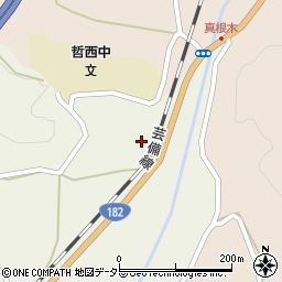 岡山県新見市哲西町畑木1978周辺の地図