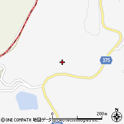 久米南町　竜山支館周辺の地図