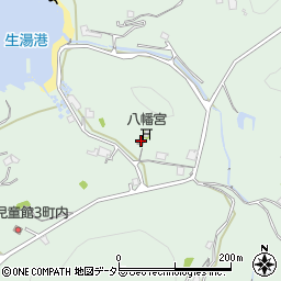 生湯３町内公民館周辺の地図