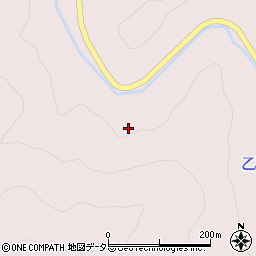 愛知県岡崎市中金町大洞周辺の地図