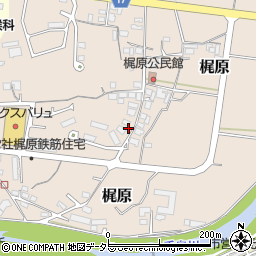兵庫県加東市梶原177周辺の地図