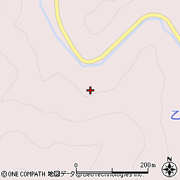 愛知県岡崎市中金町（大洞）周辺の地図
