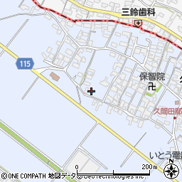 三重県鈴鹿市下大久保町707周辺の地図