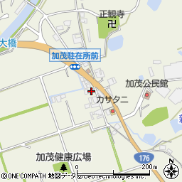 兵庫県三田市加茂658周辺の地図