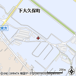 三重県鈴鹿市下大久保町1231周辺の地図