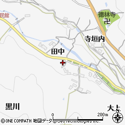 兵庫県川西市黒川田中213周辺の地図