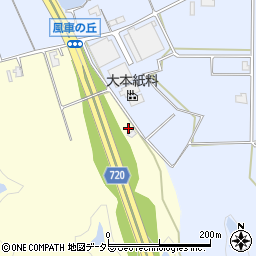 兵庫県三田市上内神1612周辺の地図