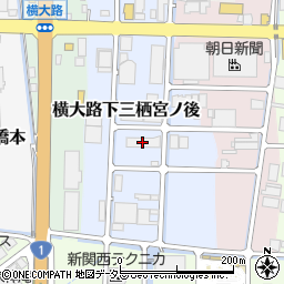 ウエシマコーヒーフーズ京都支店周辺の地図