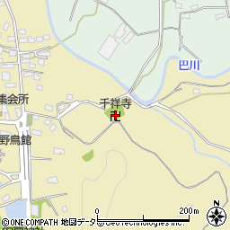 千祥寺周辺の地図