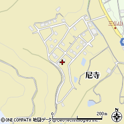 兵庫県三田市尼寺882周辺の地図