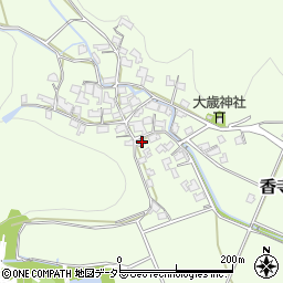 兵庫県姫路市香寺町矢田部207周辺の地図