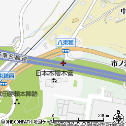 愛知県新城市八束穂奧ノ久保周辺の地図