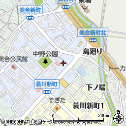中根犬猫病院周辺の地図