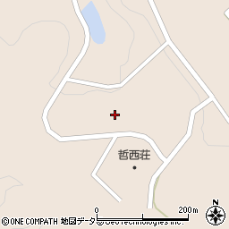 岡山県新見市哲西町矢田4367周辺の地図
