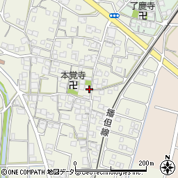 兵庫県姫路市香寺町土師959周辺の地図
