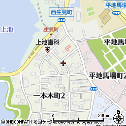 〒475-0014 愛知県半田市一本木町の地図