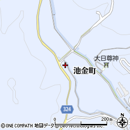 愛知県岡崎市池金町2周辺の地図