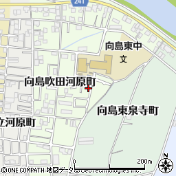 京都府京都市伏見区向島吹田河原町91-8周辺の地図