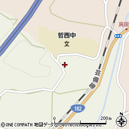 岡山県新見市哲西町畑木1945周辺の地図