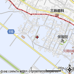三重県鈴鹿市下大久保町698周辺の地図