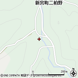 兵庫県たつの市新宮町二柏野316周辺の地図