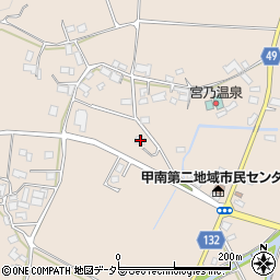 滋賀県甲賀市甲南町杉谷840周辺の地図