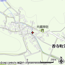 兵庫県姫路市香寺町矢田部633周辺の地図