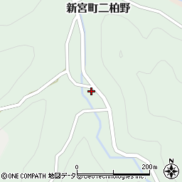 兵庫県たつの市新宮町二柏野295周辺の地図