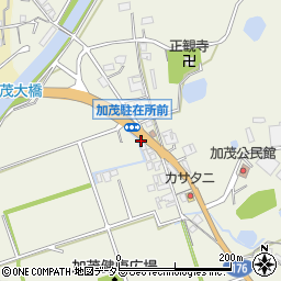 兵庫県三田市加茂654周辺の地図