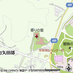 兵庫県姫路市香寺町矢田部721周辺の地図