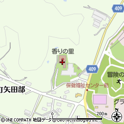 兵庫県姫路市香寺町矢田部721周辺の地図