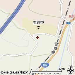 岡山県新見市哲西町畑木1948周辺の地図