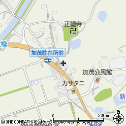 兵庫県三田市加茂316周辺の地図