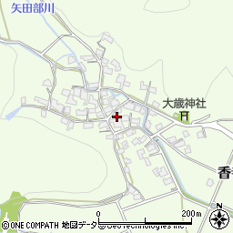 兵庫県姫路市香寺町矢田部319周辺の地図