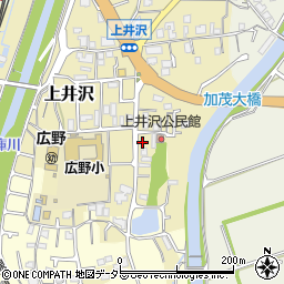 兵庫県三田市上井沢214周辺の地図