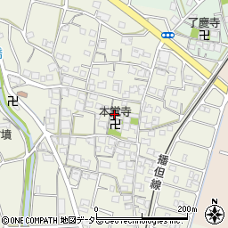 兵庫県姫路市香寺町土師971-2周辺の地図