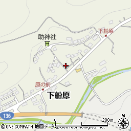 静岡県伊豆市下船原234周辺の地図