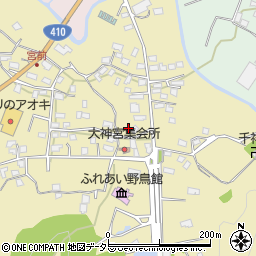 千葉県館山市大神宮周辺の地図