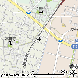 兵庫県姫路市香寺町土師1021周辺の地図