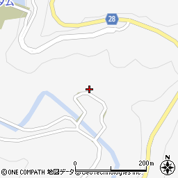 兵庫県赤穂郡上郡町金出地1666周辺の地図