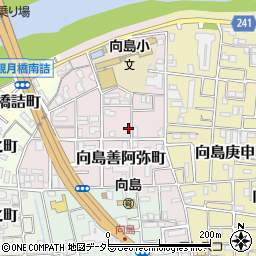 京都府京都市伏見区向島善阿弥町29-5周辺の地図