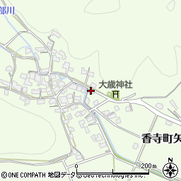 兵庫県姫路市香寺町矢田部632-1周辺の地図