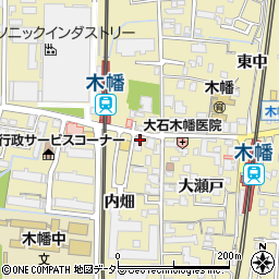 京都銀行木幡支店周辺の地図