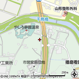 兵庫県加東市家原743-1周辺の地図