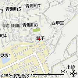 愛知県常滑市金山糠子周辺の地図