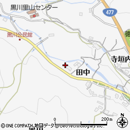 兵庫県川西市黒川田中224周辺の地図