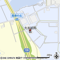 兵庫県三田市中内神948周辺の地図