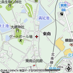 兵庫県加西市北条町（東南）周辺の地図